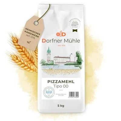 Abbildung von Pizzamehl Tipo 00 [5kg] Proteinstarkes aus Bayern mit Pizzerien entwickelt