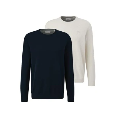 Abbildung von s.Oliver Herren 2143173 Pullover, 59X0 Blau, M