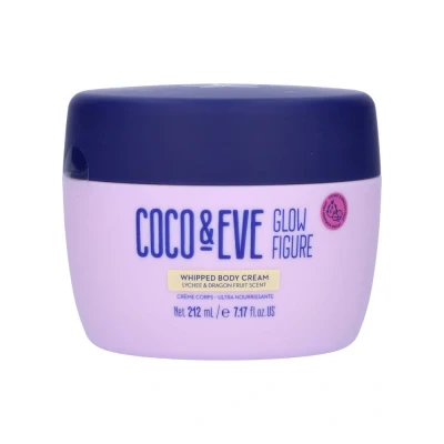 Abbildung von Coco &amp; Eve GLOW Figure Whipped BODY CREAM: Dragonfruit Lychee Scent Feuchtigkeitspflege, Damen, Größe: 212 ml, Not defined