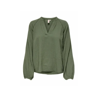 Abbildung von ONLY Onlthyra Bluse, Damen, Größe: XS, Mulled basil