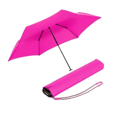Abbildung von Knirps Ultra Light SLIM Manual Schirm, Größe: One Size, Neon pink