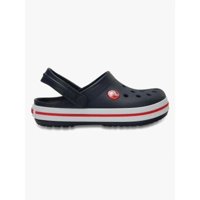 Abbildung von Crocs Toddler Crocband CLOG Pantolette flach für Kinder, Größe: 24/25, Navy/red Schuhe