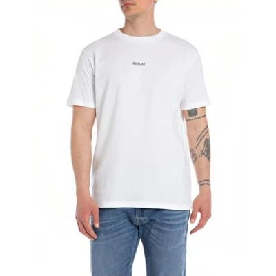 Abbildung von Replay Tshirt basic, Herren, Größe: 3XL, White