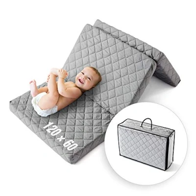 Abbildung von Babymatratze Reisematratze Go!, Reisebett Matratze 60 x 120, Faltbar, Ehrenkind, (Klappmatratze 60x120 cm), für Kinder
