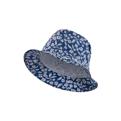 Abbildung von Sterntaler Children&#039;s hat flowers Hut für Kinder, Größe: 51, Dunkelblau meliert