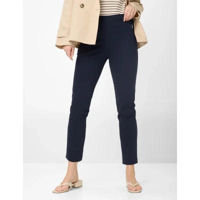 Abbildung von BRAX Style Lillyth Stoffhose, Damen, Größe: 48xS, Navy