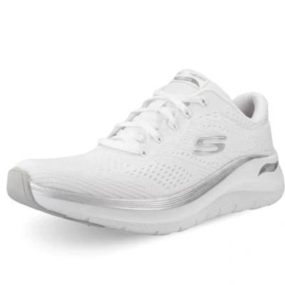 Abbildung von Skechers Sport ARCH FIT 2.0 Sneaker low, Damen, Größe: 38.5, White/silver Schuhe