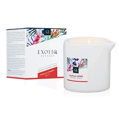 Abbildung von Exotiq Massagekerze Vanilla Amber 200g