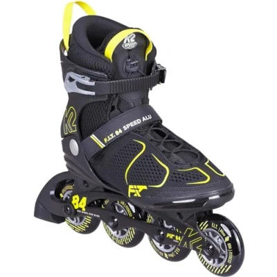 Abbildung von K2 Inlineskates F.I.T. 84 SPEED ALU Inline Skate black/yellow