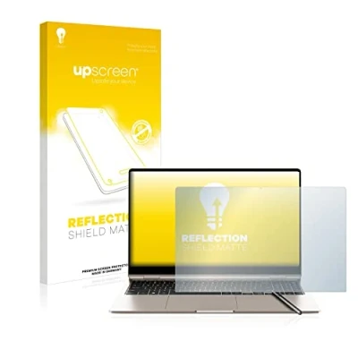 Abbildung von upscreen Entspiegelungs Schutzfolie für Samsung Galaxy Book3 360 15.6&quot; Displayschutz Folie Matt [Anti Reflex, Anti Fingerprint]