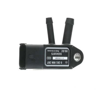 Abbildung von BOSCH 0 281 006 287 Sensor, Abgasdruck FIAT: Ducato III Bus, Punto Evo Schrägheck, Doblo II Kombi, OPEL: Astra H GTC, Zafira B, Vectra C CC kfzteile,