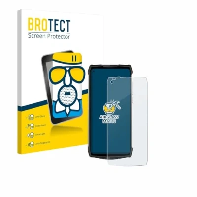 Abbildung von BROTECT Entspiegelungs Schutzglas für Ulefone Power Armor 13 Schutz Folie Panzerfolie Glas Matt [Extrem Kratzfest 9H, Anti Reflex, Fingerprint]