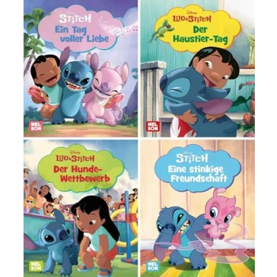 Abbildung von Nelson Mini Bücher: 4er Disney Lilo &amp; Stitch 1 4: 4 Minibücher im Set