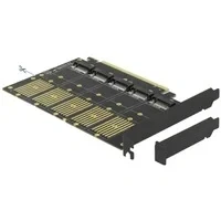 Abbildung von PCIe x16Karte &gt; 5x M.2 Key B