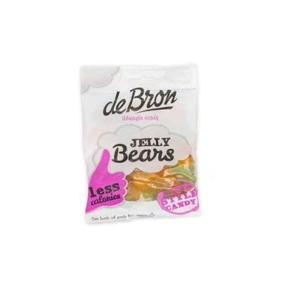 Abbildung von De Bron Gummibärchen (Jelly Bears) Zuckerfrei 90 g