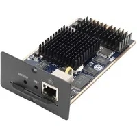 Abbildung von DIGITUS SNMP IP Modul für KVM Konsolen und Switches von DIGITUS, Gigabit LAN WAN Zugriff, Gbit Internet Port, Fernwartung, Web Interface, Remote, Schwarz