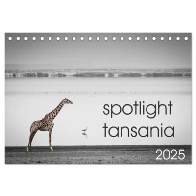 Abbildung von spotlight tansania (Tischkalender 2025 DIN A5 quer), CALVENDO Monatskalender