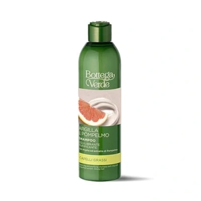Abbildung von Bottega Verde Shampoo Ton und Grapefruit, für fettiges Haar, 250 ml, ausgleichende reinigende Wirkung, mit Grapefruit Extrakt