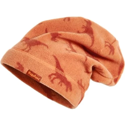 Abbildung von Playshoes Unisex Kinder Fleece Mütze Wintermütze, Beanie Dinos, 53cm