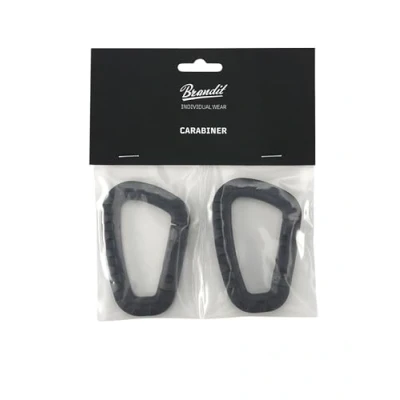 Abbildung von Brandit Karabiner Molle (2er Pack), Farbe:Schwarz