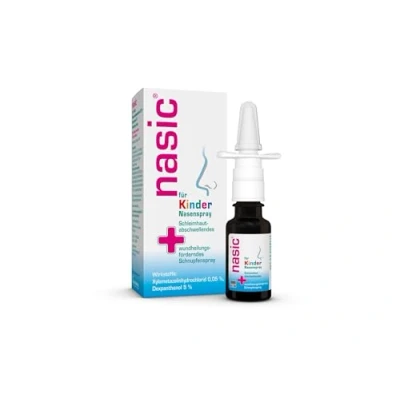 Abbildung von nasic für Kinder Nasenspray Mit dem Wirkplus Abschwellendes &amp; wundheilungsförderndes Schnupfenspray ab 2 Jahren Xylometazolin Dexpanthenol 10 ml