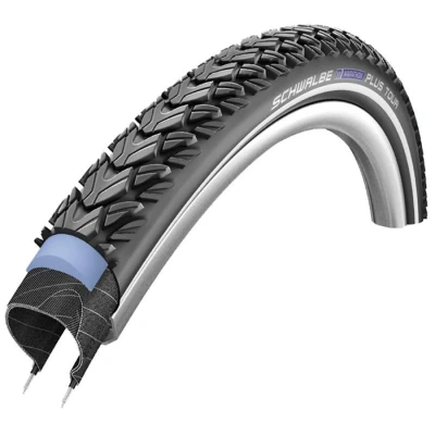 Abbildung von Schwalbe Fahrradreifen Reifen Marathon Plus Tour 26x2.00&quot; 50 559 schwarz Reflex E