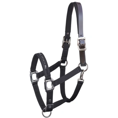 Abbildung von Schockemöhle Halfter Memphis Breakaway Nylon Schwarz XWB