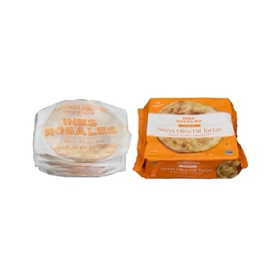 Abbildung von Tortas Ines Rosales Salzgebäck mit Orangen Geschmack laktosefrei &amp; vegan (2x120g)