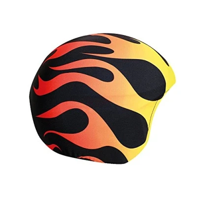 Abbildung von Coolcasc Multisport Helm Cover Flammen Print