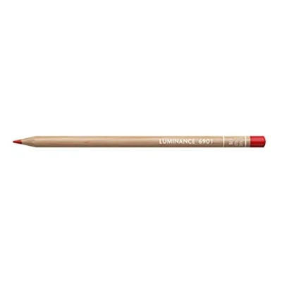 Abbildung von Caran d&#039;Ache Luminance Colour Pencil Artist Farbstifte Bleistift/ 3 Stück/Pack Farbe: 070 Scarlet (6901.070)