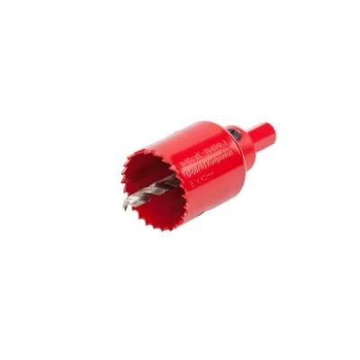 Abbildung von wolfcraft Bi Metall Lochsäge I 5469000 Für Trockenbaumaterialien, Holz, Kunststoffe und Metalle, Schnitttiefe 40 mm