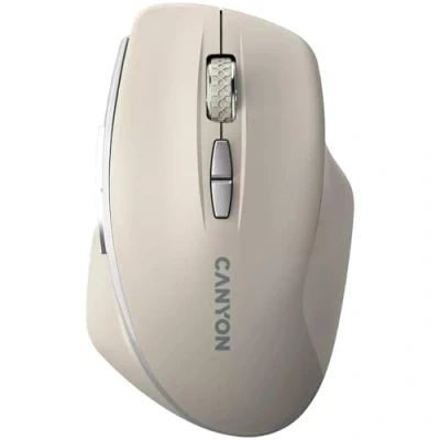 Abbildung von Canyon Kabellose optische Maus mit „blauem LED“ Sensor MW 21 Latte