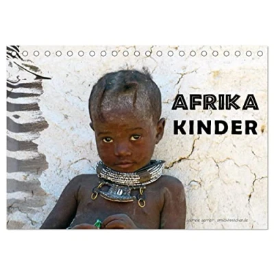 Abbildung von Afrika Kinder (Tischkalender 2025 DIN A5 quer), CALVENDO Monatskalender