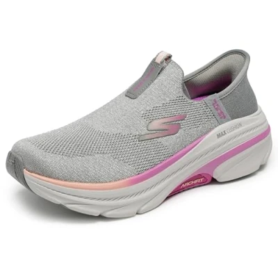 Abbildung von Skechers Damen Max Cushioning Arch Fit 2.0 Cambridge Sneaker, grau, 39 EU