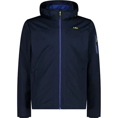 Abbildung von CMP Leichte Herren Softshelljacke mit abnehmbarer Kapuze, B. Blau Bläulich, 50