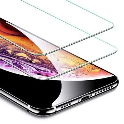 Abbildung von Panzerfolie kompatibel mit Samsung Galaxy A54 [2 Stück] Displayschutzfolie,Schutzfolie [kein Glas] 100% Fingerabdrucksensor Nano Glas 9H