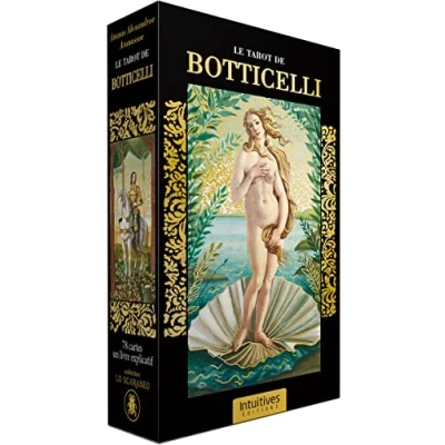 Abbildung von Coffret Le Tarot de Botticelli: 78 cartes avec un livre explicatif