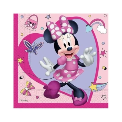 Abbildung von GoDan Minnie Mouse Papierservietten 33x33cm 20Stück