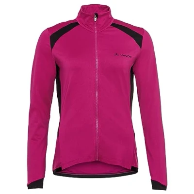 Abbildung von Vaude Posta LS Tricot Cyclingtrikot, Damen, Größe: 36, Rich pink