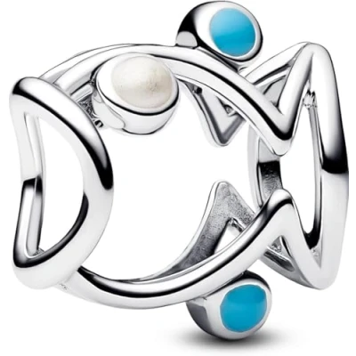 Abbildung von Pandora Damen Charm Silber/Türkis 793819C01