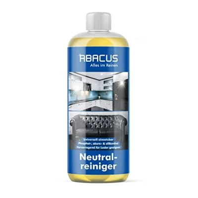 Abbildung von ABACUS® Neutralreiniger, Universalreiniger, Allzweckreiniger, Neutral Reiniger, Bodenreiniger, Fettlöser, Glasreiniger, Intensivreiniger Neutralreiniger Konzentrat 1000 ml (2125)