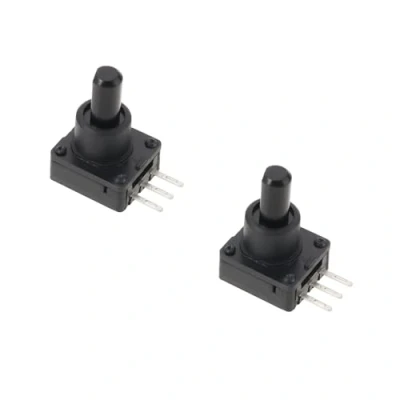 Abbildung von VGOL 2PCS Potentiometer Kompatibel mit Thrustmaster 458 Spider Italia T80 RS 488 GTB Edition für Rennspiel Lenkrad 17,1 X 15,6 Mm Schwarz