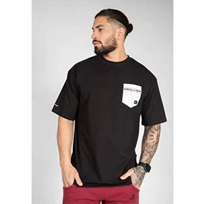 Abbildung von Gorilla Wear Dover Tshirt print, Herren, Größe: XXL, Black