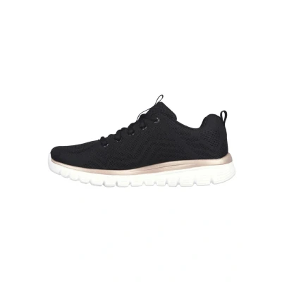Abbildung von Skechers Graceful GET Connected Sneaker low, Damen, Größe: 38, Black gold bkgd Schuhe