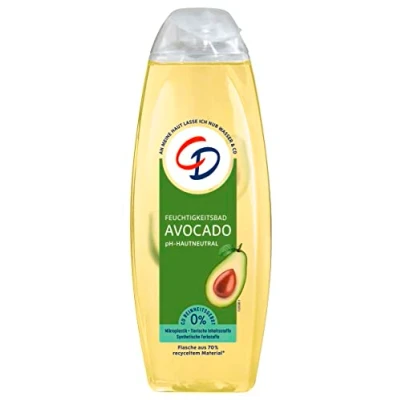Abbildung von CD Feuchtigkeitsbad &#039;Avocado&#039;, 1 x 500 ml, veganer Badezusatz, pflegt und spendet Feuchtigkeit, mit zart frischem Duft, seifenfreie Körperpflege