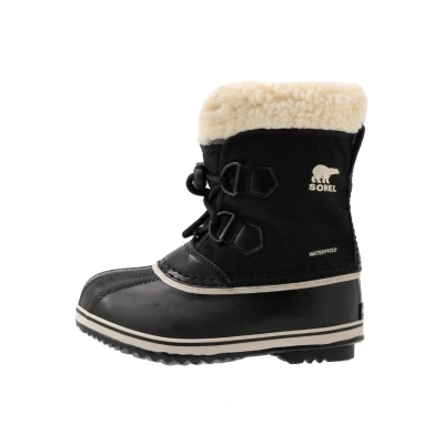 Abbildung von Sorel Childrens YOOT PAC Unisex Snowboot/Winterstiefel für Kinder, Größe: 28, Black Schuhe