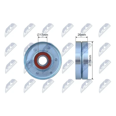 Abbildung von NTY RNK VV 015 Spannrolle