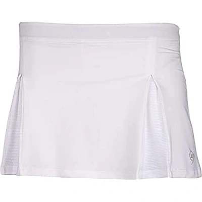 Abbildung von Dunlop Damen Sport Tennis Rock Club Line, Skirt, Weiß