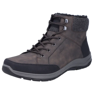Abbildung von Rieker Schnürstiefelette, Herren, Größe: 43, Braun Schuhe