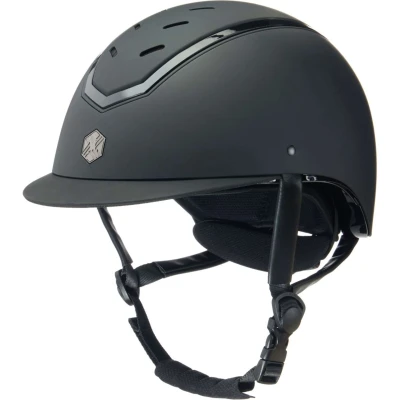 Abbildung von Charles Owen Reithelm Kylo Black Matte/Black Gloss 52 55cm